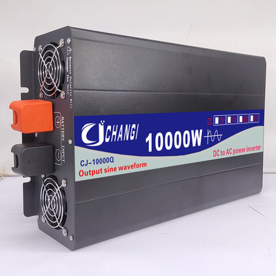 Grande puissance inverseur pur 12kw 24v 220v 5000w d'onde sinusoïdale de 10000 watts